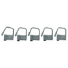 CockLock Lot de 5 CADENAS LOCK Numérotés Noir
